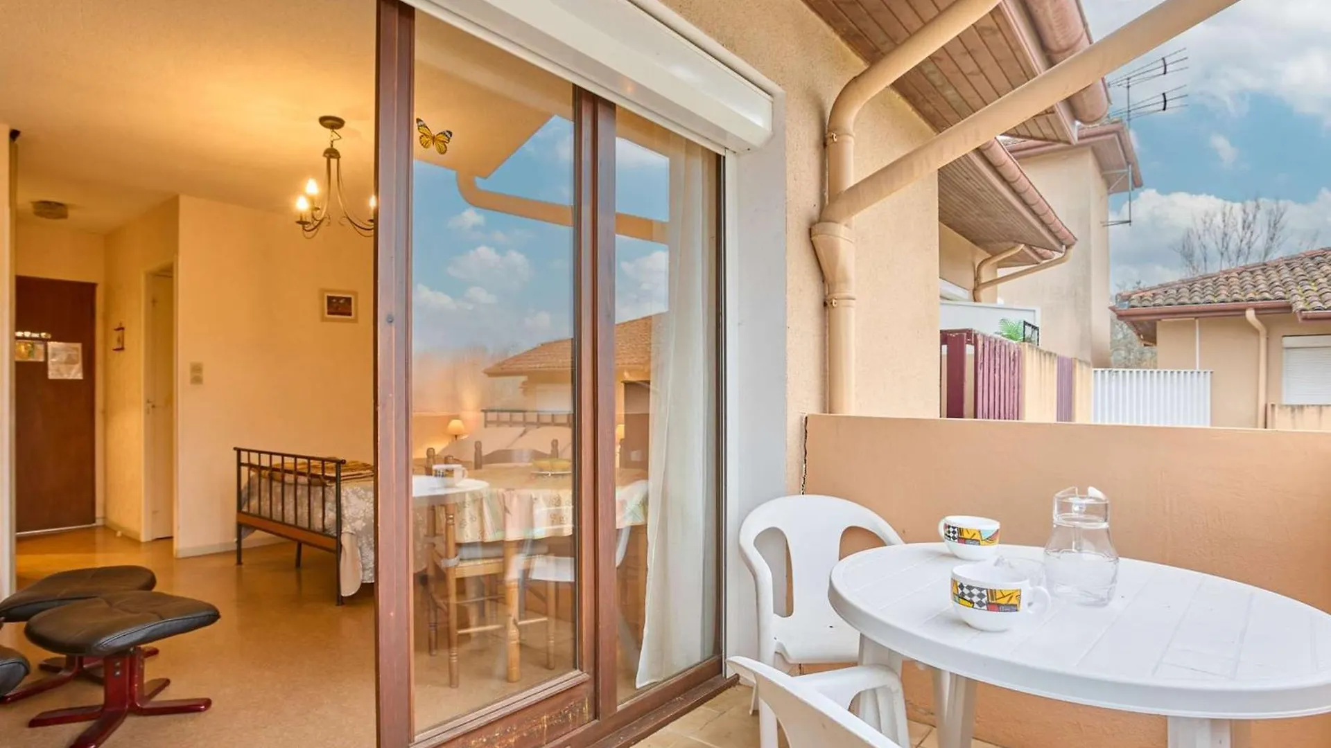 Appartement T1 Bis Cosy Avec Balcon Et Parking, Ideal Pour 2 Personnes - Fr-1-841-40 Barbotan-les-Thermes Frankreich